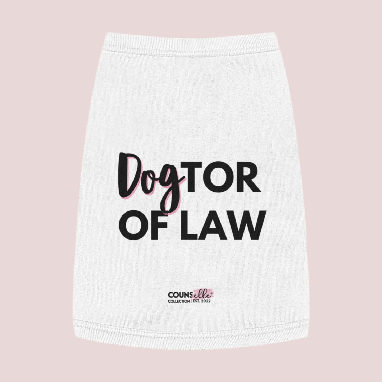 The "DOGtor of Law" Puppy Tee !!