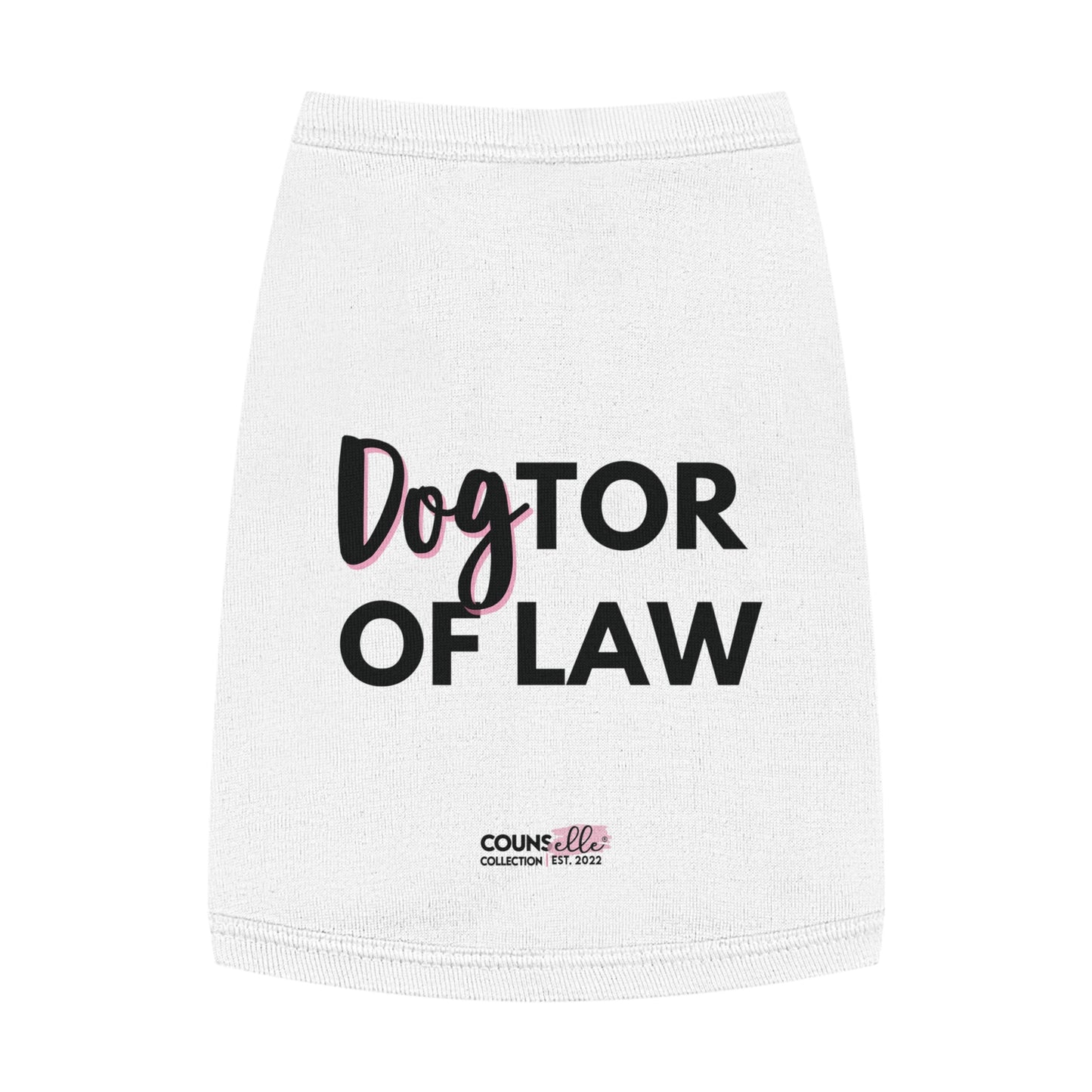 The "DOGtor of Law" Puppy Tee !!