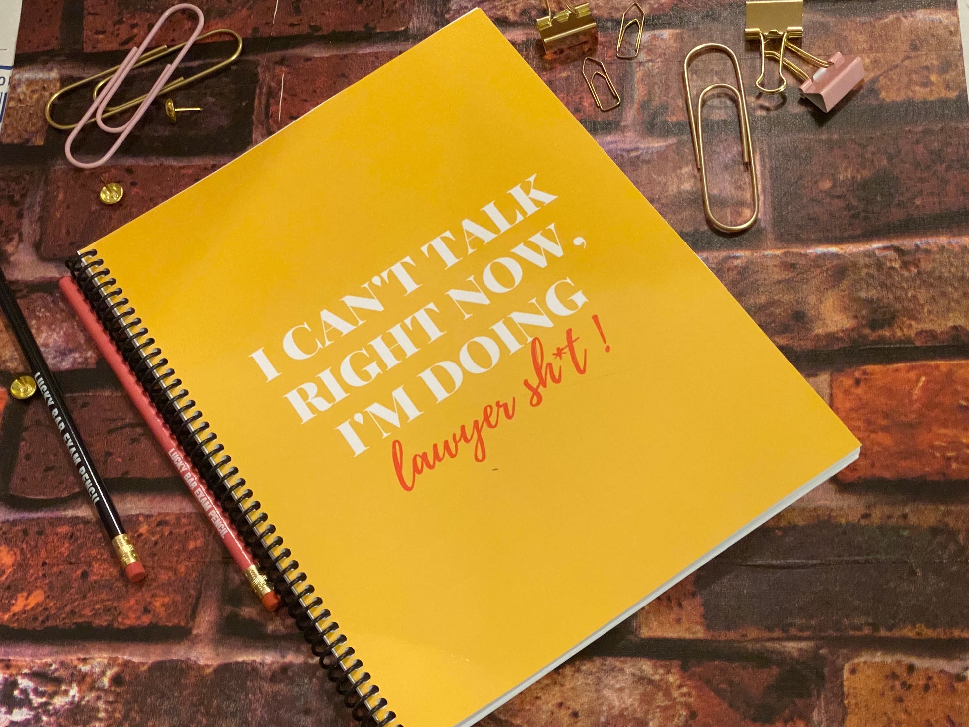 The "Lawyer Sh*t" Notebook !! - THE COUNSELLE COLLECTION™