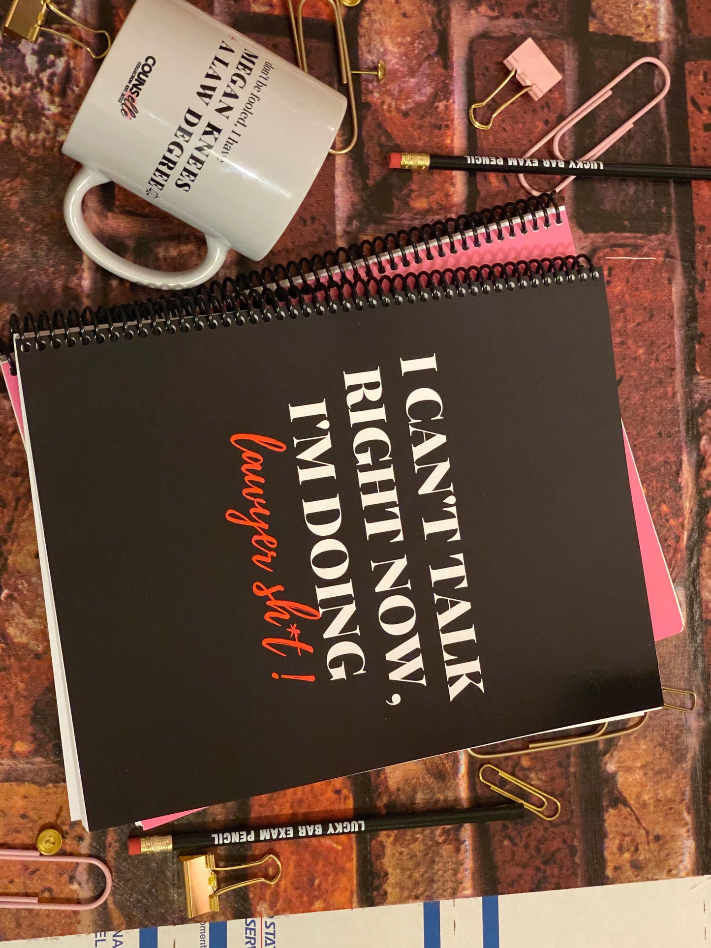 The "Lawyer Sh*t" Notebook !! - THE COUNSELLE COLLECTION™