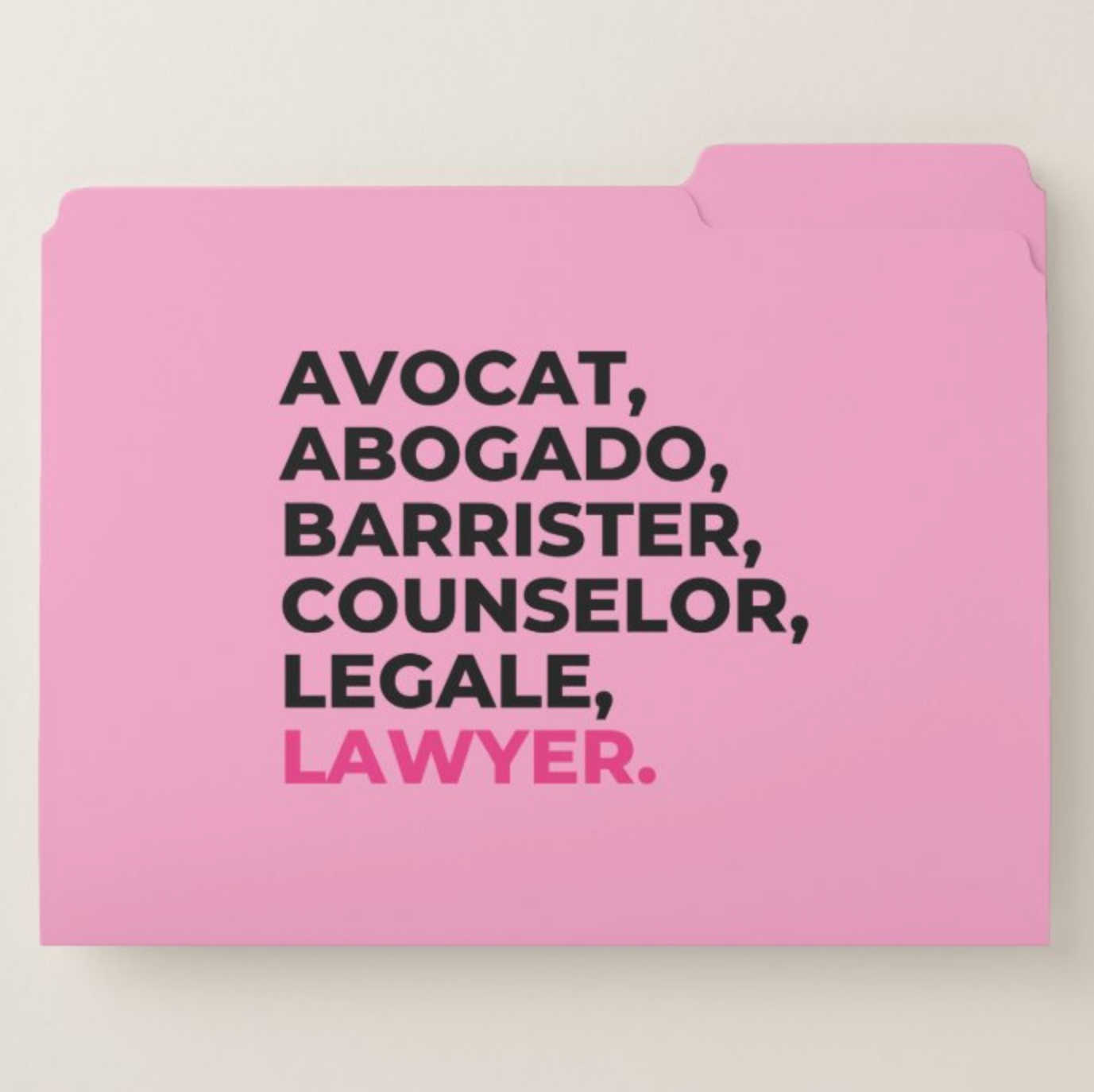 The "Lawyer" File Folders !! - THE COUNSELLE COLLECTION™