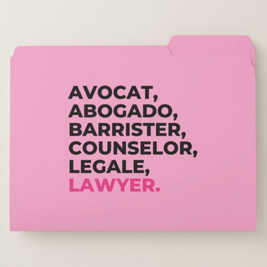 The "Lawyer" File Folders !! - THE COUNSELLE COLLECTION™