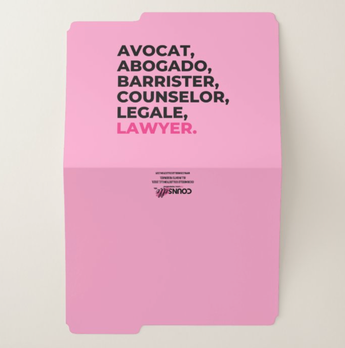 The "Lawyer" File Folders !! - THE COUNSELLE COLLECTION™