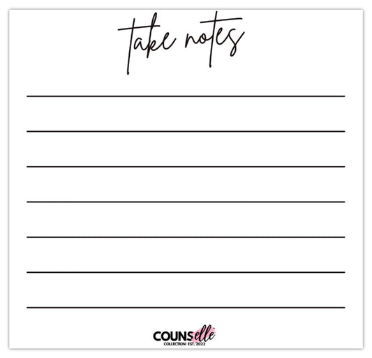 The "Take Notes" Stationery Collection !! - THE COUNSELLE COLLECTION™