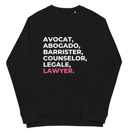 The "Lawyer" Sweatshirt !! - THE COUNSELLE COLLECTION™