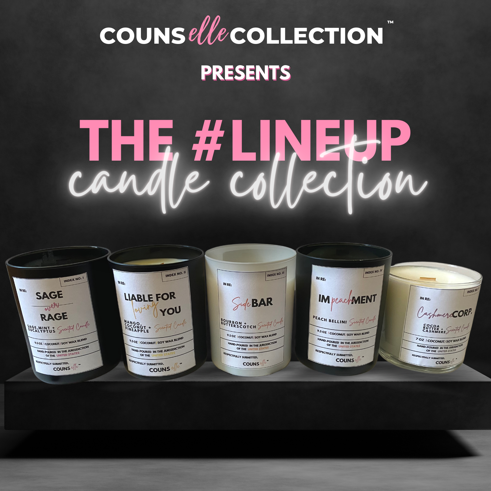 The "C Corp." Candle !! - THE COUNSELLE COLLECTION™