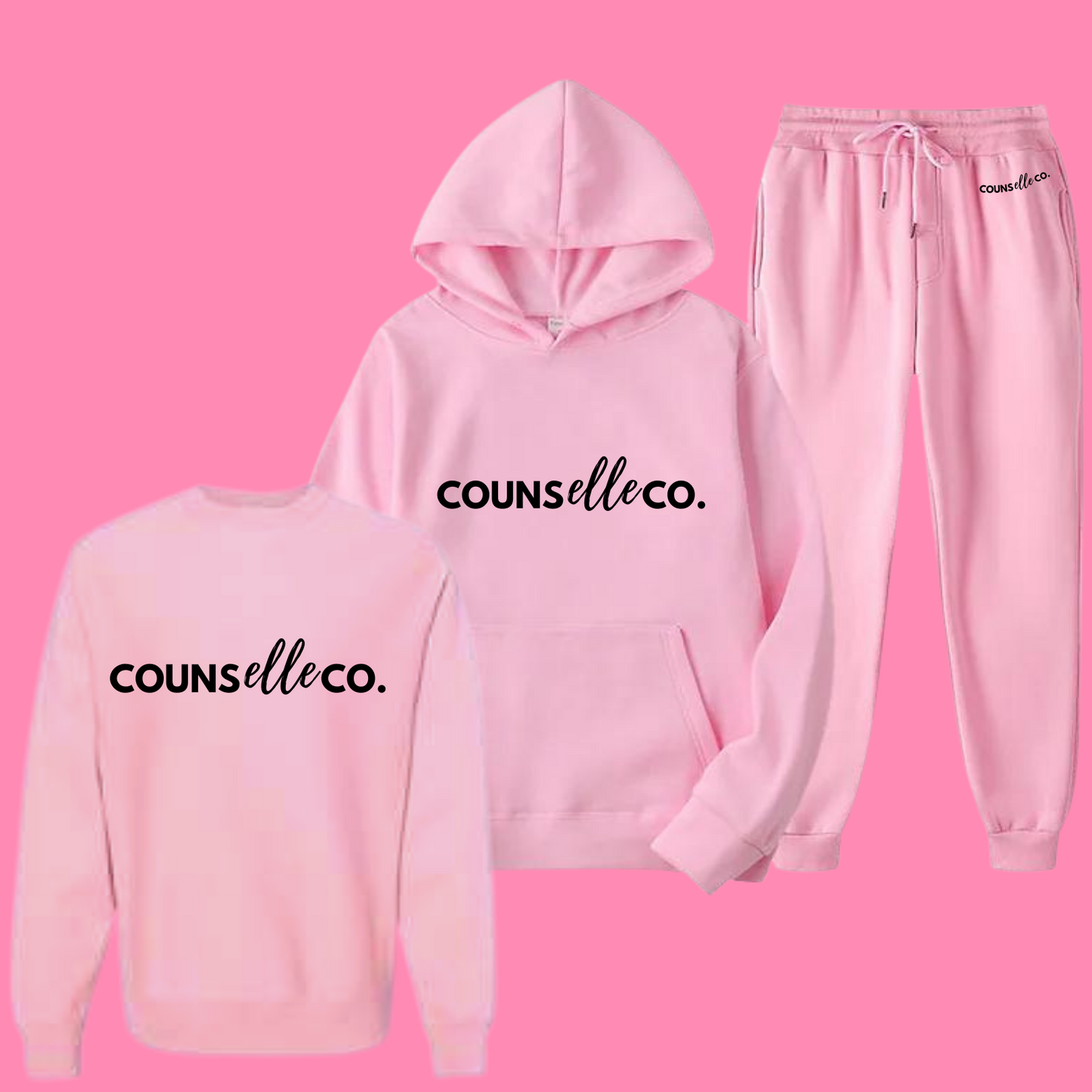 The Logo Sweatsuit - TOP !! - THE COUNSELLE COLLECTION™