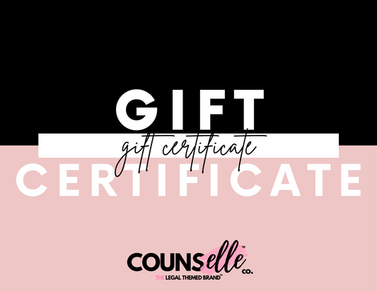 A counsellecollection Gift Certificate 