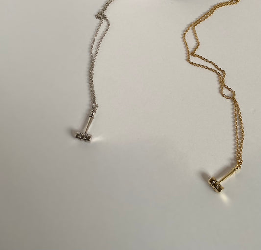 The "That's That on That" Gavel Necklace - THE COUNSELLE COLLECTION™