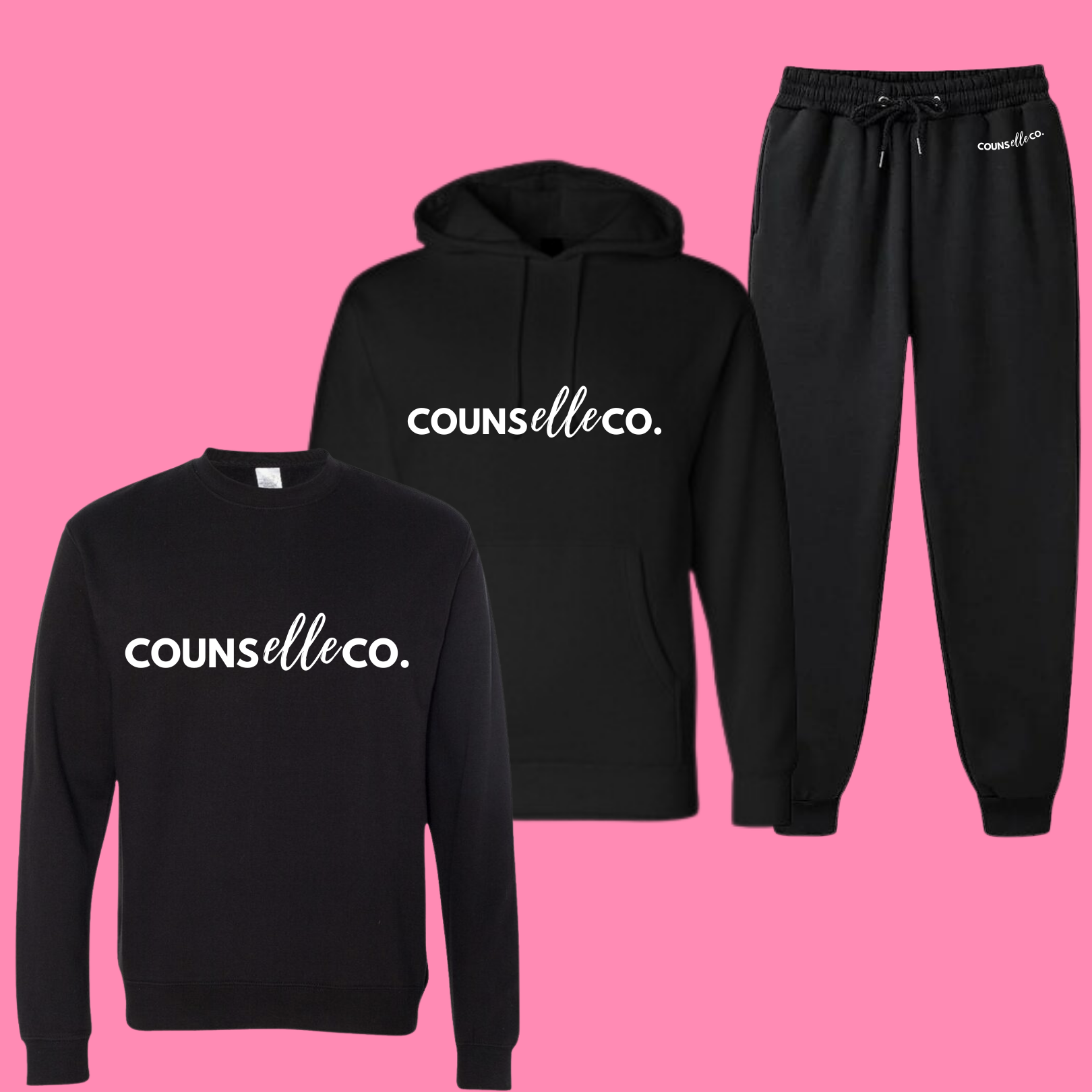 The Logo Sweatsuit - TOP !! - THE COUNSELLE COLLECTION™