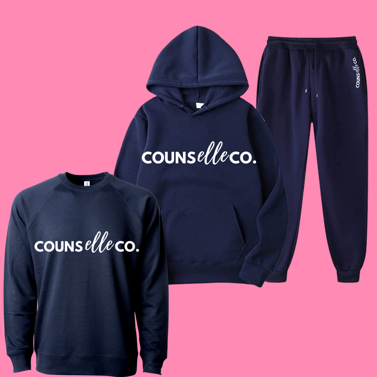 The Logo Sweatsuit - TOP !! - THE COUNSELLE COLLECTION™