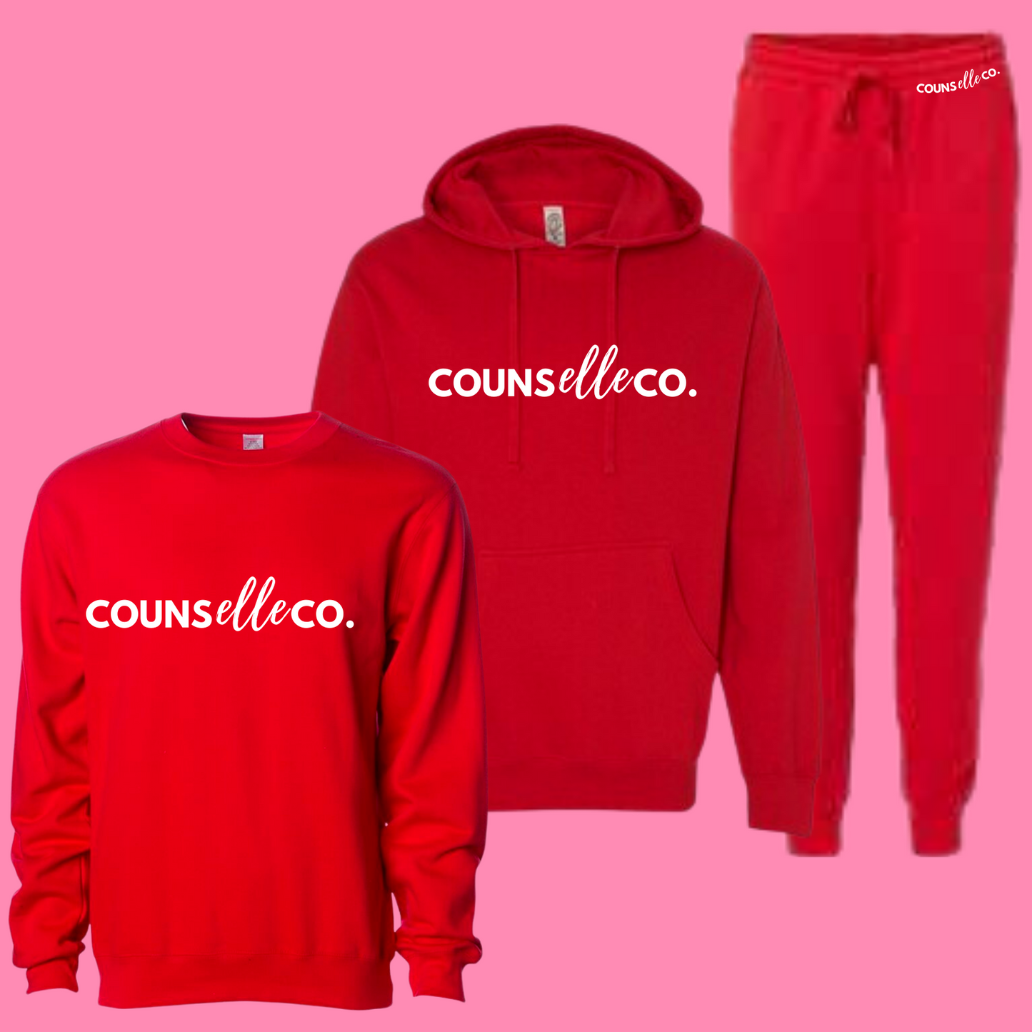 The Logo Sweatsuit - TOP !! - THE COUNSELLE COLLECTION™