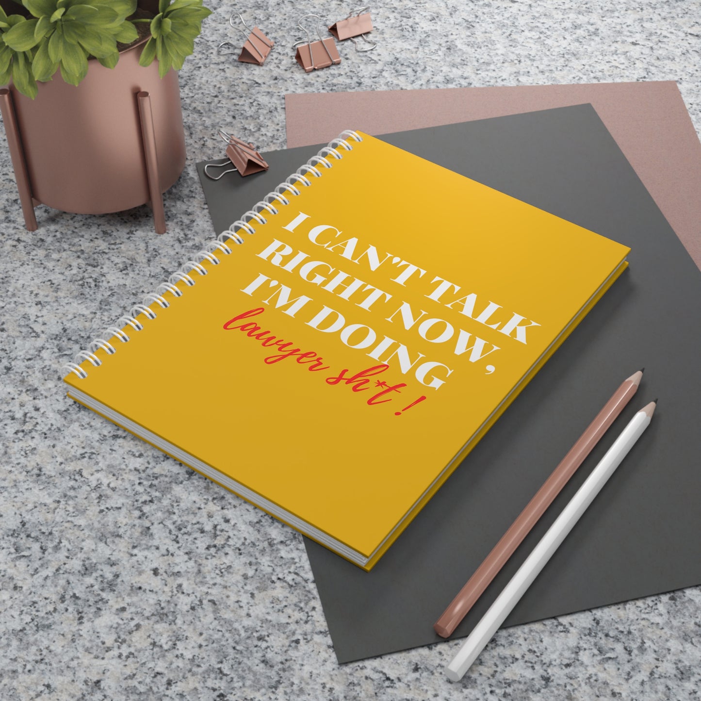 The "Lawyer Sh*t" Notebook !! - THE COUNSELLE COLLECTION™