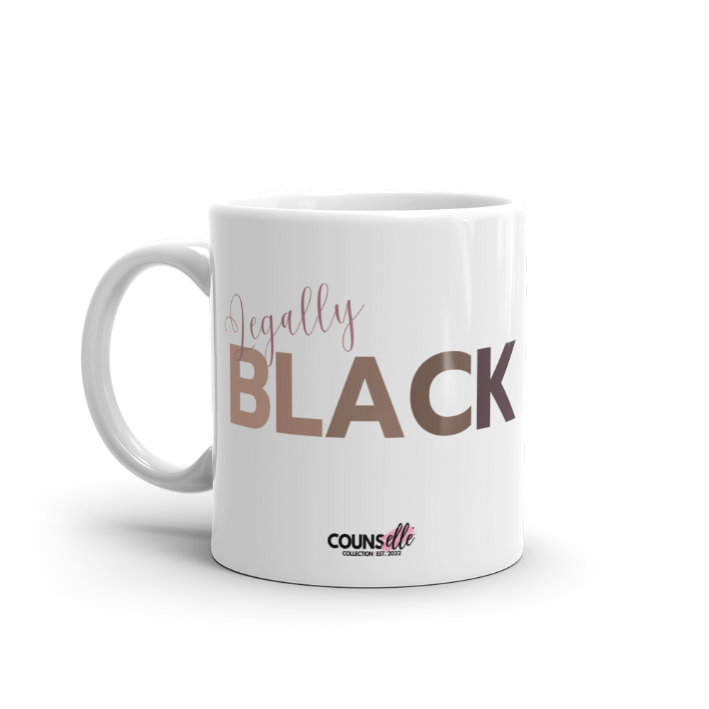 The "Legally BLACK" Mug !! - THE COUNSELLE COLLECTION™