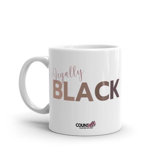 The "Legally BLACK" Mug !! - THE COUNSELLE COLLECTION™