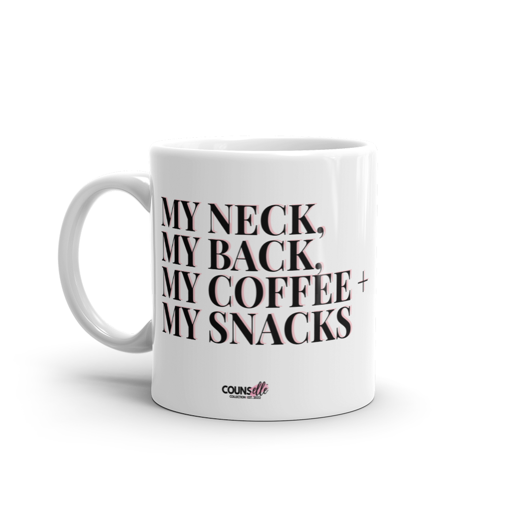 The "My Neck, My Back" Coffee Mug - THE COUNSELLE COLLECTION™