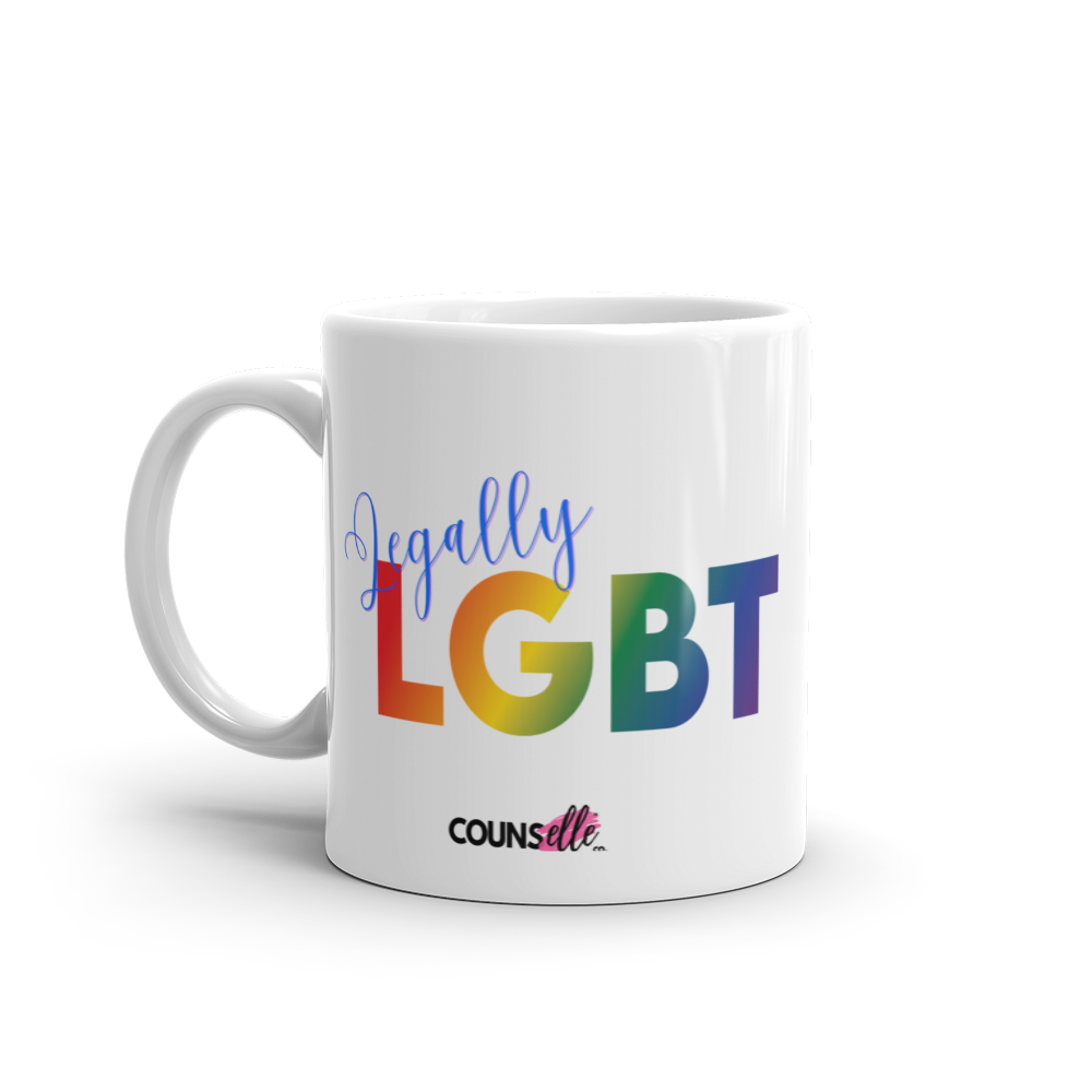 The "LegallyLGBT" Mug !! - THE COUNSELLE COLLECTION™