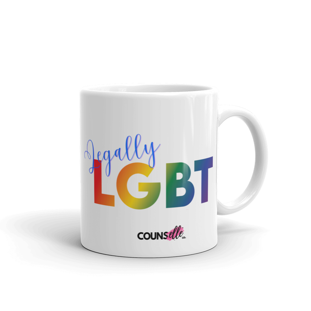 The "LegallyLGBT" Mug !! - THE COUNSELLE COLLECTION™