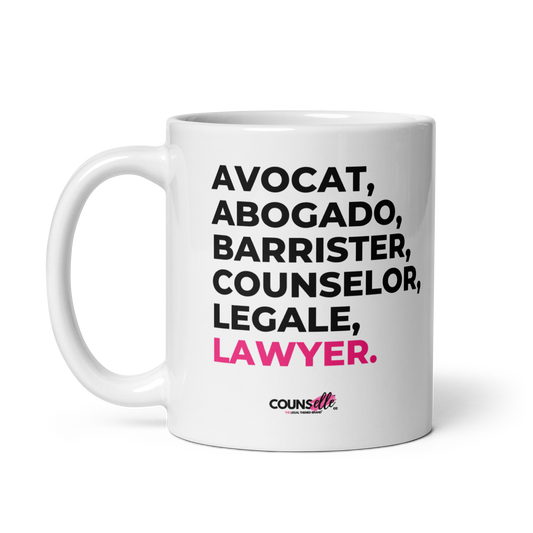 The "Lawyer" Mug !! - THE COUNSELLE COLLECTION™